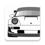 draw cars: classic android application logo